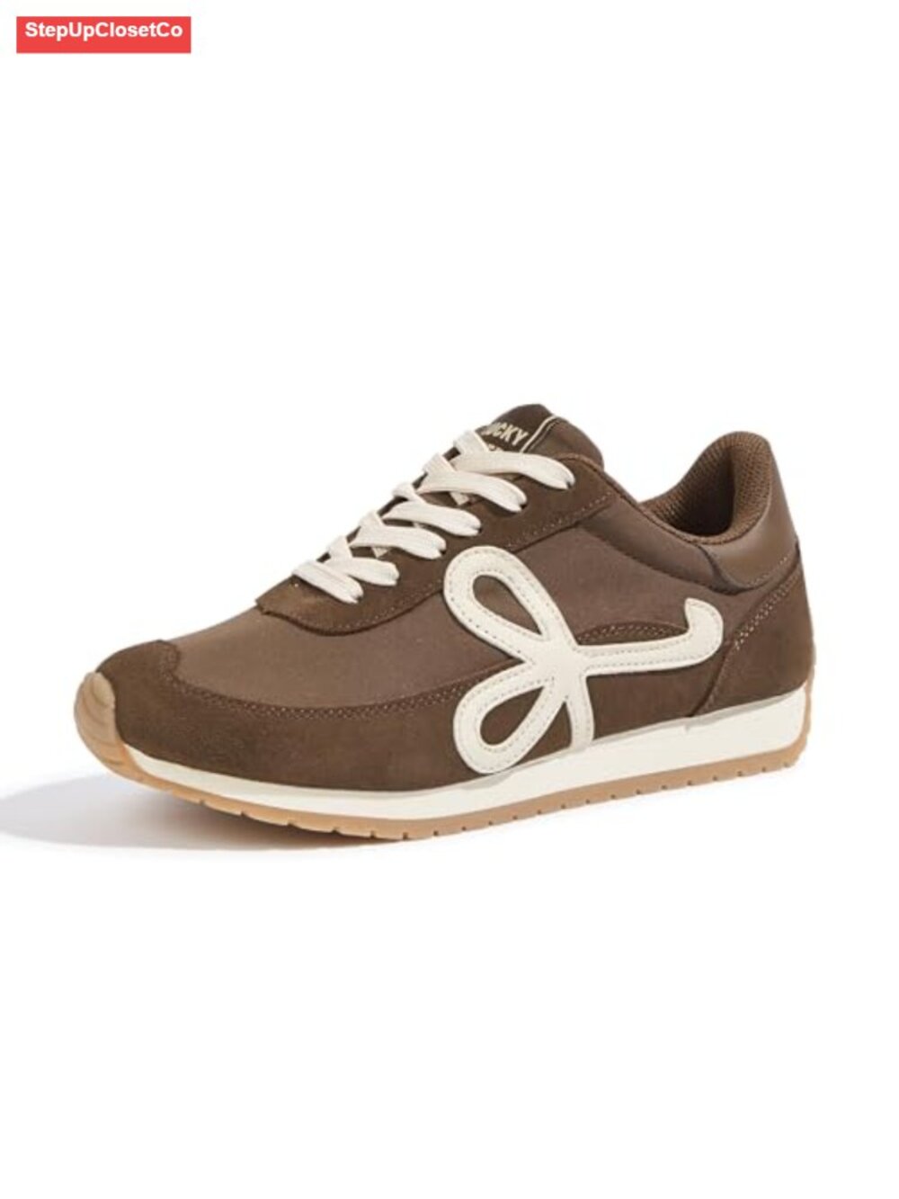Women's Classic Retro Fashion Sneakers Nylon Suede Lace-Up